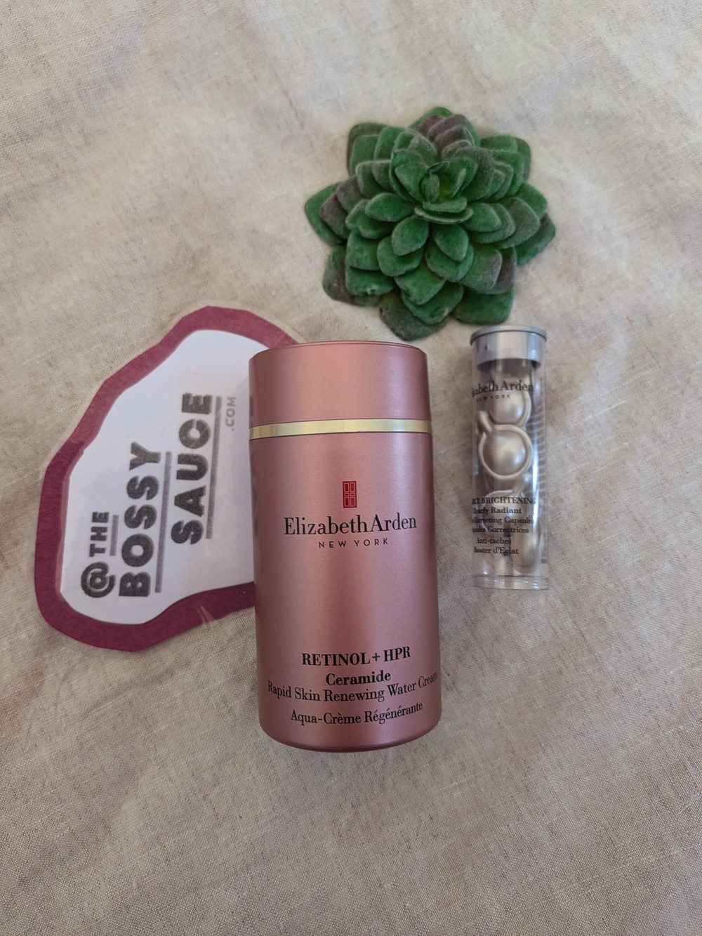 Elizabeth Arden Retinol HPR Water Cream + Capsule Mini NWT